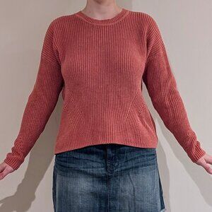 Lucky Brand Women's Sweater in Rust